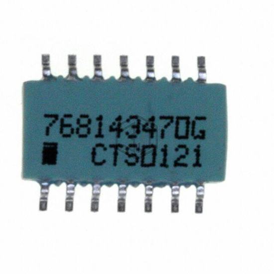 768143470G - CTS Resistor Products - Resistor Networks, Arrays