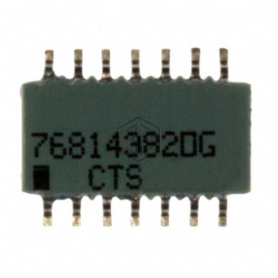 768143820G - CTS Resistor Products - Resistor Networks, Arrays