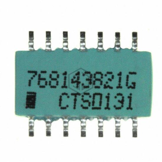768143821G - CTS Resistor Products - Resistor Networks, Arrays