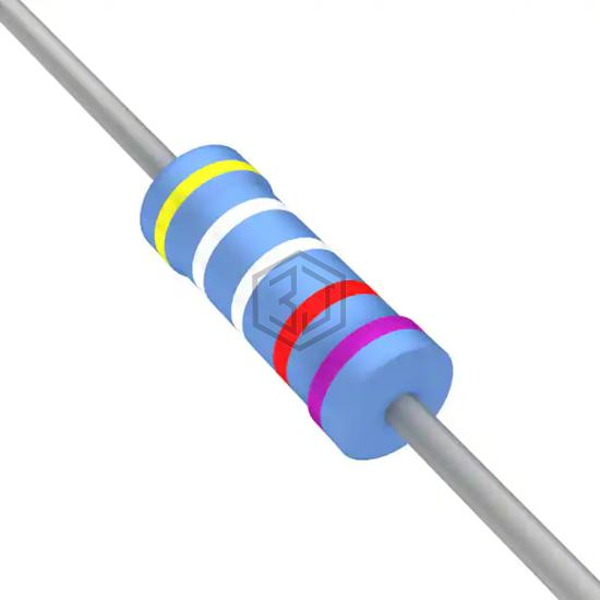 YR1B49K9CC - TE Connectivity Passive Product - Through Hole Resistors