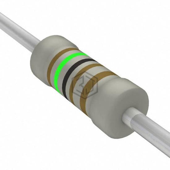 LR1F1K5 - TE Connectivity Passive Product - Through Hole Resistors