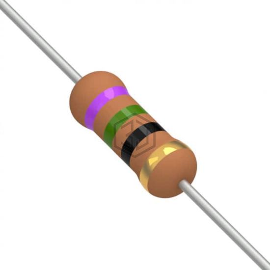 PR01000107509JR500 - Vishay Beyschlag/Draloric/BC Components - Through Hole Resistors