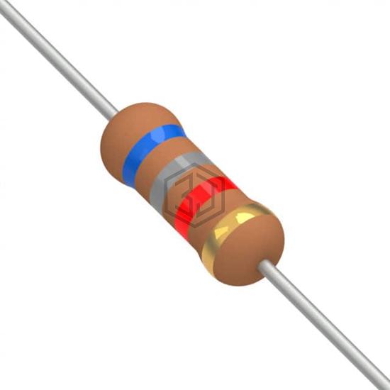 PR01000106801JA100 - Vishay Beyschlag/Draloric/BC Components - Through Hole Resistors