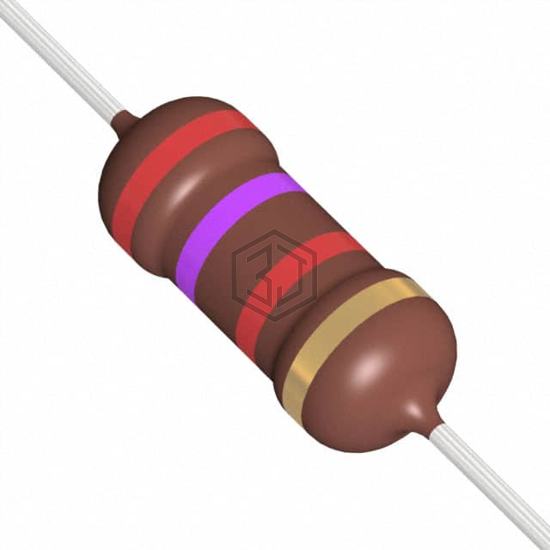 RR03J2K7TB - TE Connectivity Passive Product - Through Hole Resistors