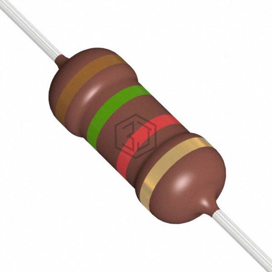 RR01J1K5TB - TE Connectivity Passive Product - Through Hole Resistors