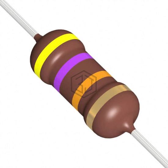 RR03J47KTB - TE Connectivity Passive Product - Through Hole Resistors