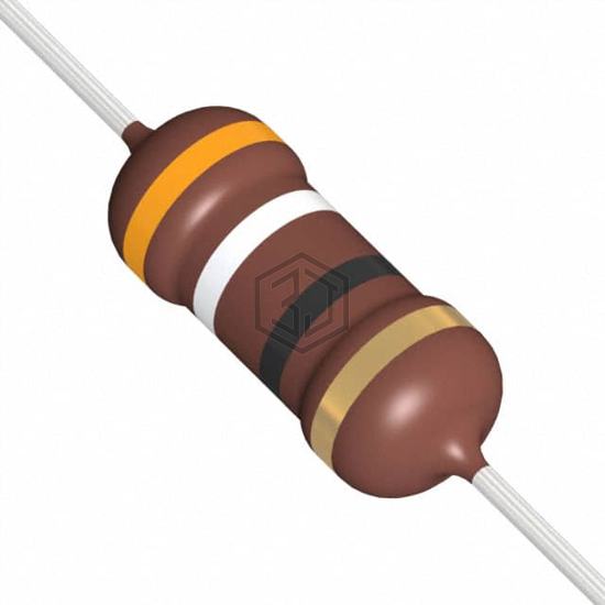 RR01J39RTB - TE Connectivity Passive Product - Through Hole Resistors