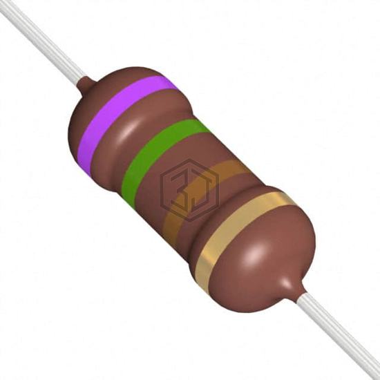 RR02J750RTB - TE Connectivity Passive Product - Through Hole Resistors