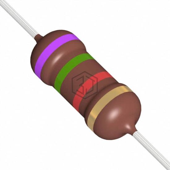 RR03J7K5TB - TE Connectivity Passive Product - Through Hole Resistors