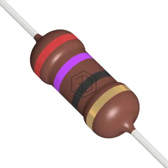 RR01J27RTB - TE Connectivity Passive Product - Through Hole Resistors