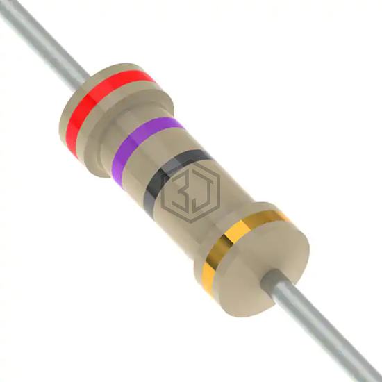 CFR100JR-73-27R - YAGEO - Through Hole Resistors