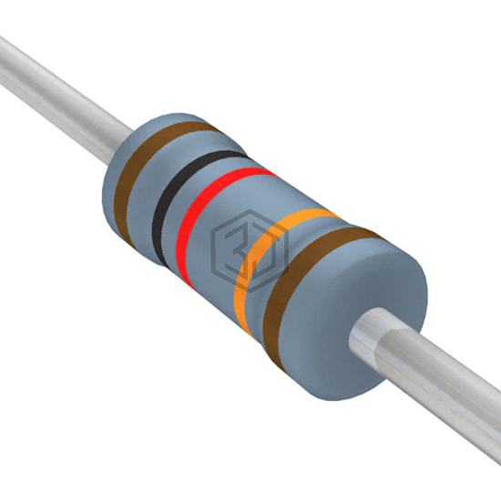 MFR50SFBE52-102K - YAGEO - Through Hole Resistors