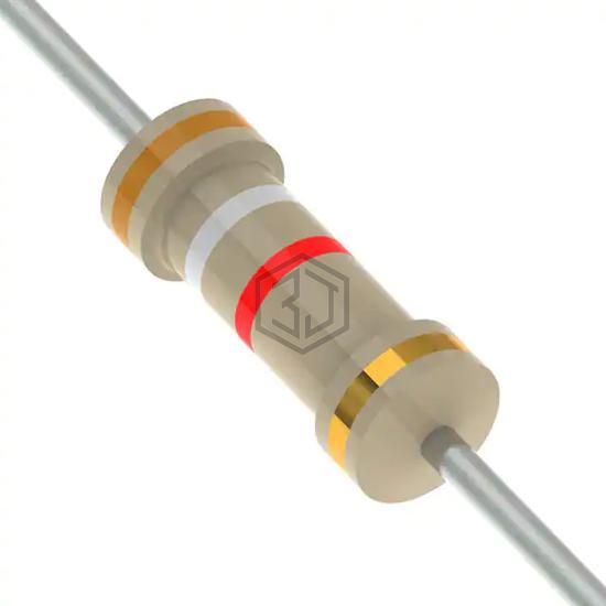 CFR100JR-52-3K9 - YAGEO - Through Hole Resistors