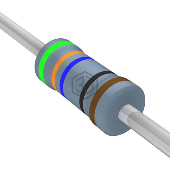MFR-25FBF52-536R - YAGEO - Through Hole Resistors