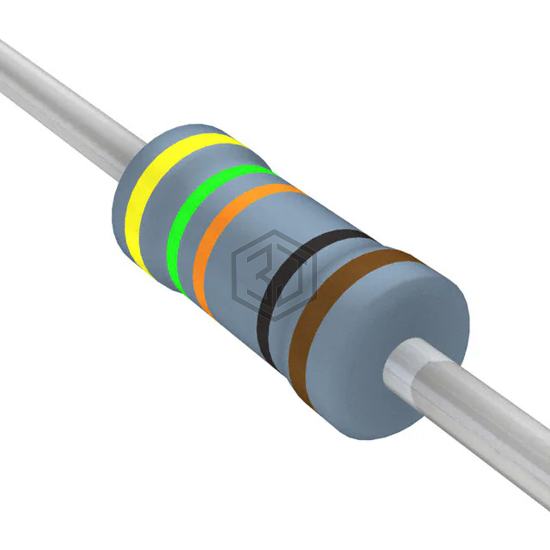 MFR50SFBE52-453R - YAGEO - Through Hole Resistors