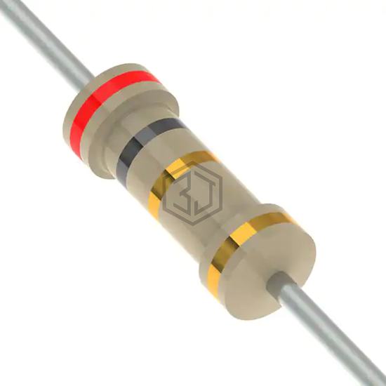 CFR-25JR-52-2R - YAGEO - Through Hole Resistors