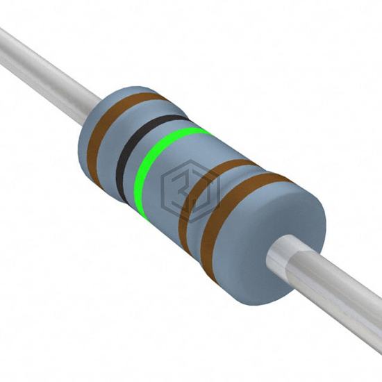 MFR100FTF73-1K05 - YAGEO - Through Hole Resistors