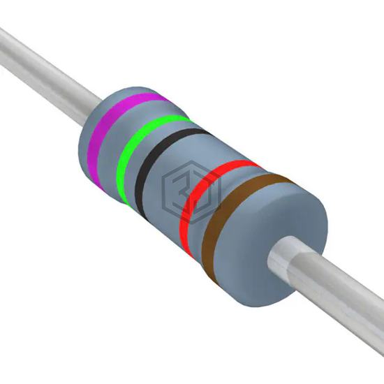 MFR100FTF73-75K - YAGEO - Through Hole Resistors