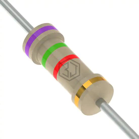 CFR25SJR-52-7K5 - YAGEO - Through Hole Resistors