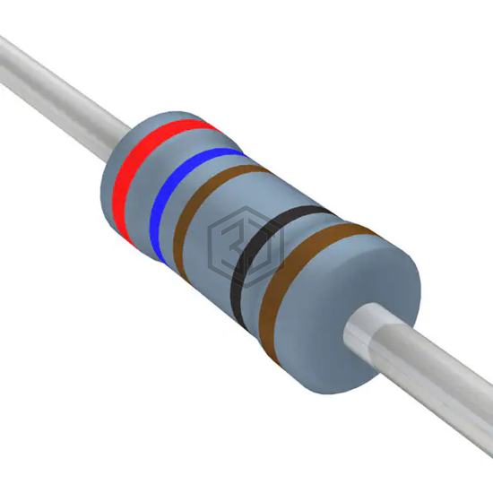 MFR100FTF52-261R - YAGEO - Through Hole Resistors