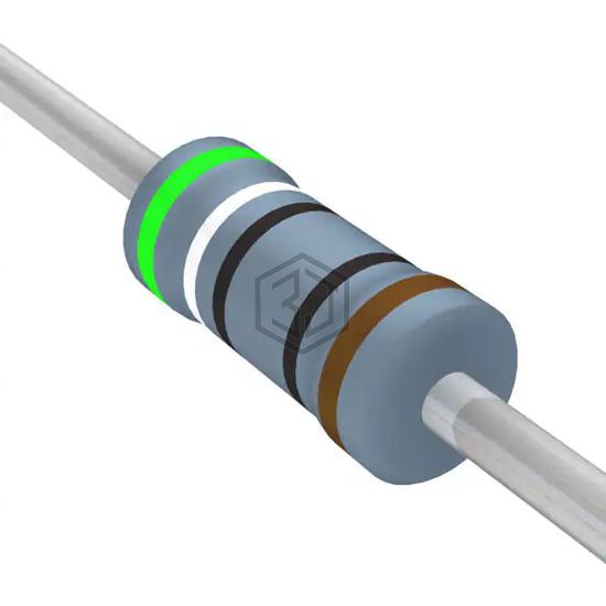 MFR-25FTF52-590R - YAGEO - Through Hole Resistors
