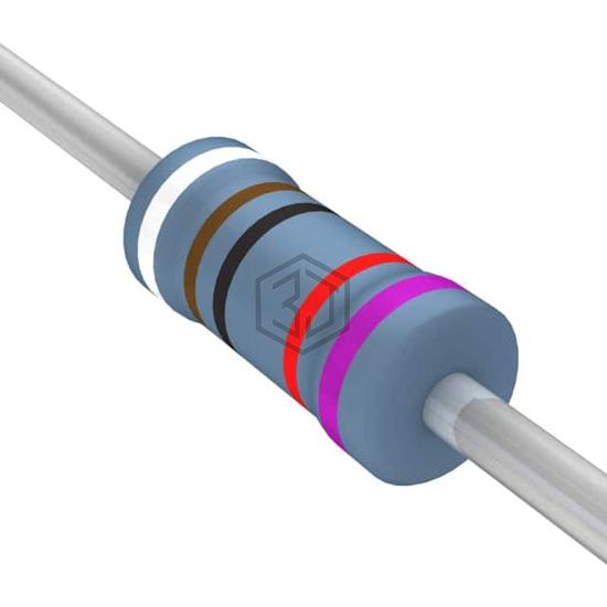 MFP-25BRD52-91K - YAGEO - Through Hole Resistors