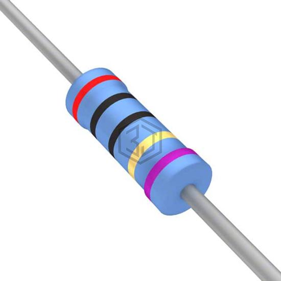 YR1B20RCC - TE Connectivity Passive Product - Through Hole Resistors