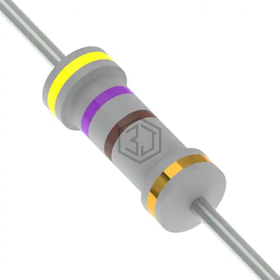 RSF100JR-52-470R - YAGEO - Through Hole Resistors