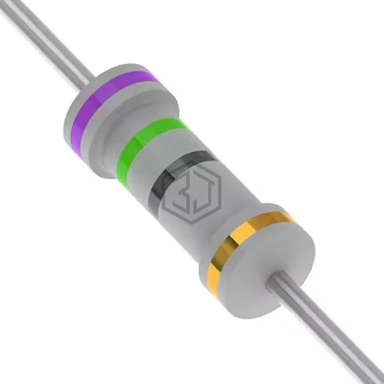 RSF5SSJT-73-75R - YAGEO - Through Hole Resistors