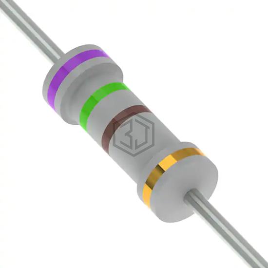RSF5SSJR-73-750R - YAGEO - Through Hole Resistors