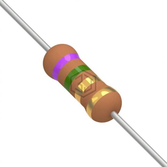 PR01000107508JR500 - Vishay Beyschlag/Draloric/BC Components - Through Hole Resistors