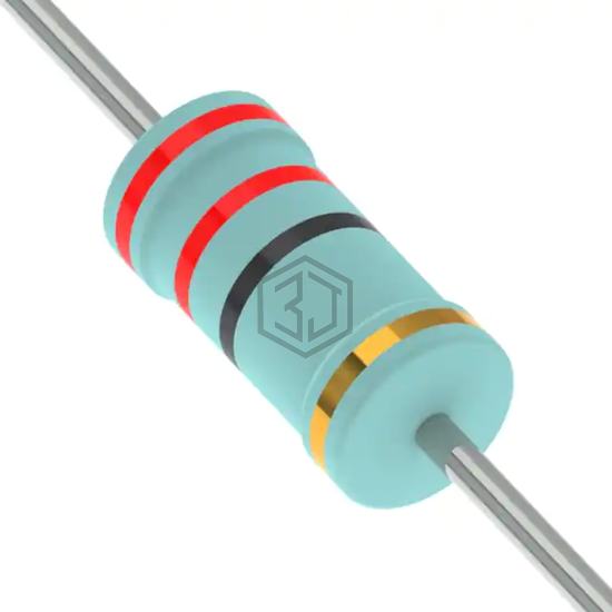 KNP100JR-73-22R - YAGEO - Through Hole Resistors