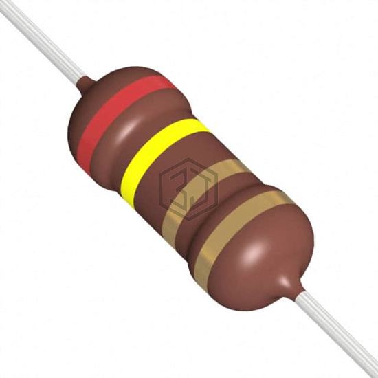 RR02J2R4TB - TE Connectivity Passive Product - Through Hole Resistors