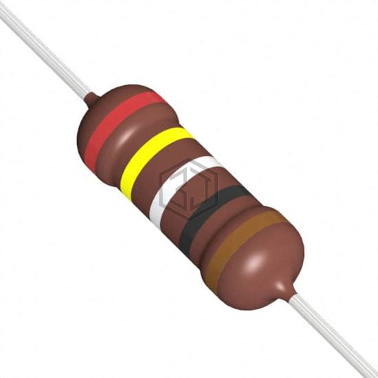 RR01F249RTB - TE Connectivity Passive Product - Through Hole Resistors