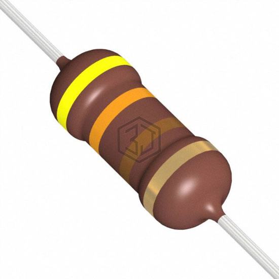 RR01J430RTB - TE Connectivity Passive Product - Through Hole Resistors