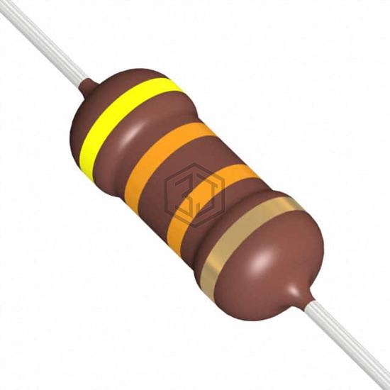 RR02J43KTB - TE Connectivity Passive Product - Through Hole Resistors