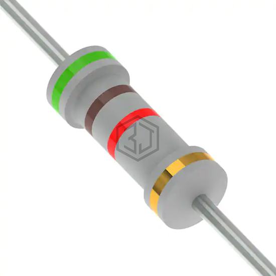 RSF2WSJT-73-5K1 - YAGEO - Through Hole Resistors