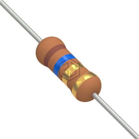 PR01000101608JR500 - Vishay Beyschlag/Draloric/BC Components - Through Hole Resistors