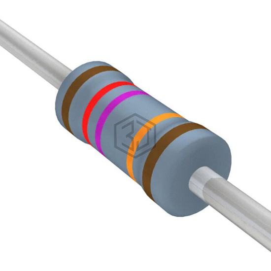 MFR-25FBF52-127K - YAGEO - Through Hole Resistors
