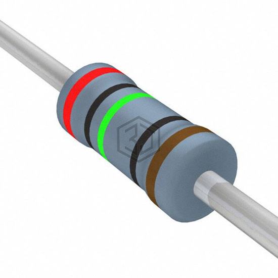 MFR-50FTE52-205R - YAGEO - Through Hole Resistors