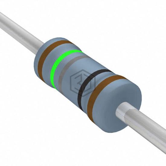 MFR-25FBF52-158R - YAGEO - Through Hole Resistors