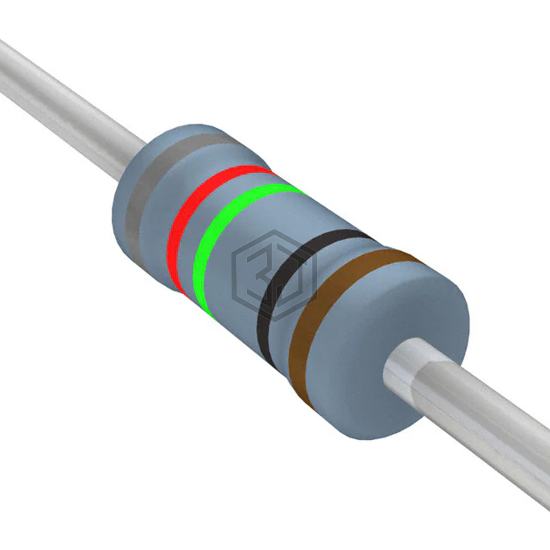 MFR100FTF73-825R - YAGEO - Through Hole Resistors