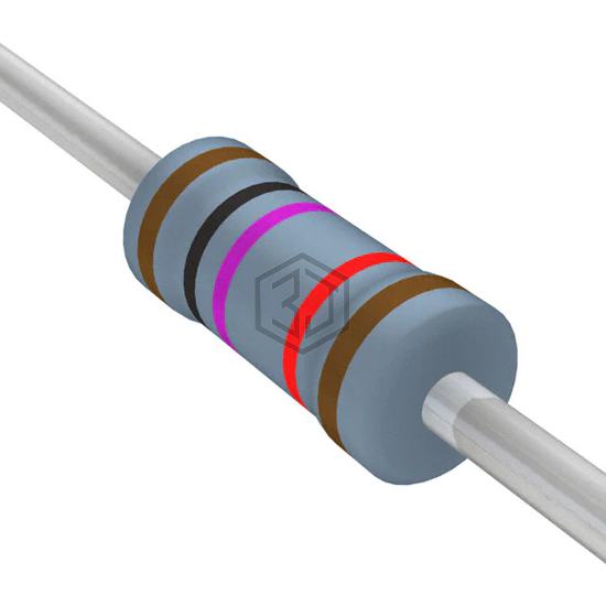 MFR100FTE52-10K7 - YAGEO - Through Hole Resistors