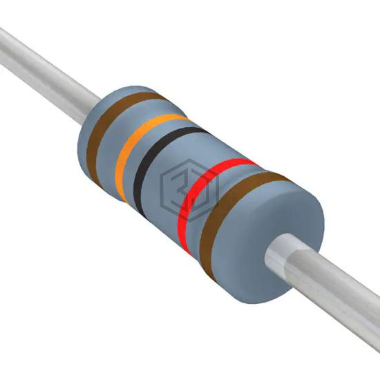 MFR100FRF52-13K - YAGEO - Through Hole Resistors