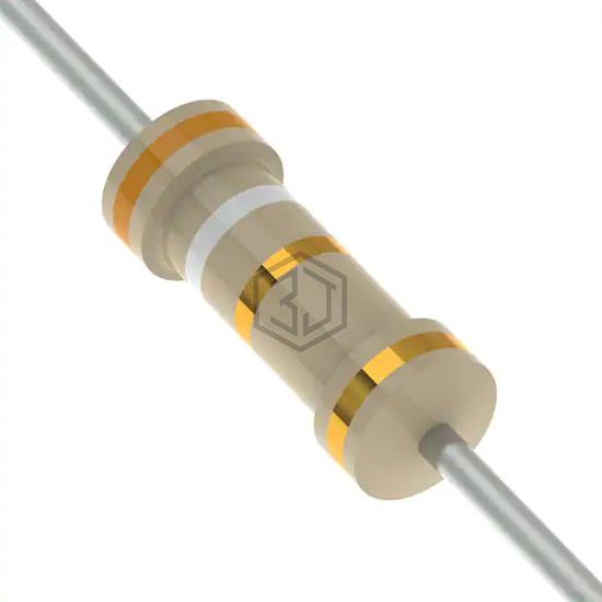 CFR-25JB-52-3R9 - YAGEO - Through Hole Resistors