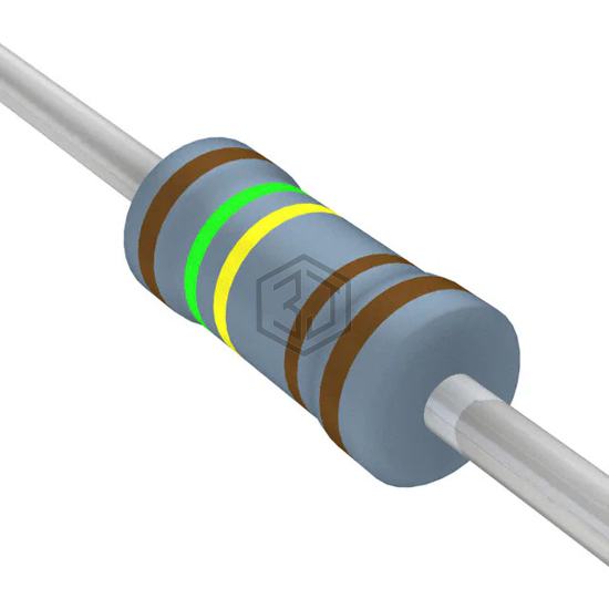MFR100FTF73-1K54 - YAGEO - Through Hole Resistors