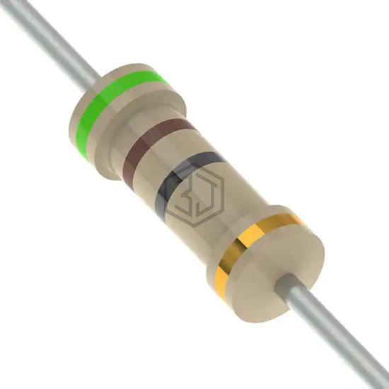 CFR-12JB-52-51R - YAGEO - Through Hole Resistors