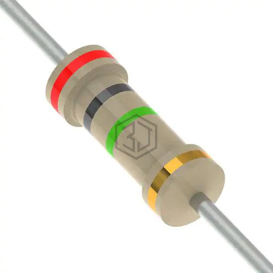 CFR-25JT-52-2M - YAGEO - Through Hole Resistors