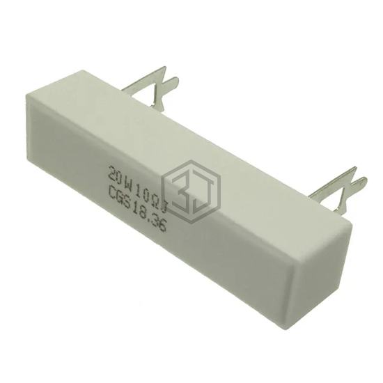 SQZW201R0J - TE Connectivity Passive Product - Through Hole Resistors