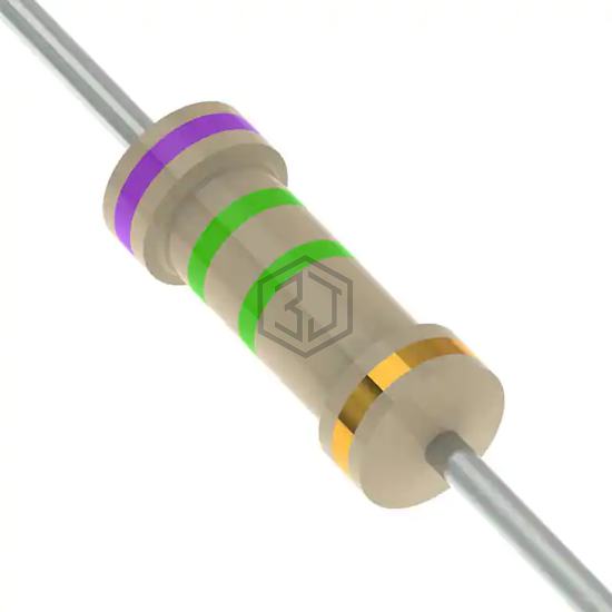 CFR25SJR-52-7M5 - YAGEO - Through Hole Resistors